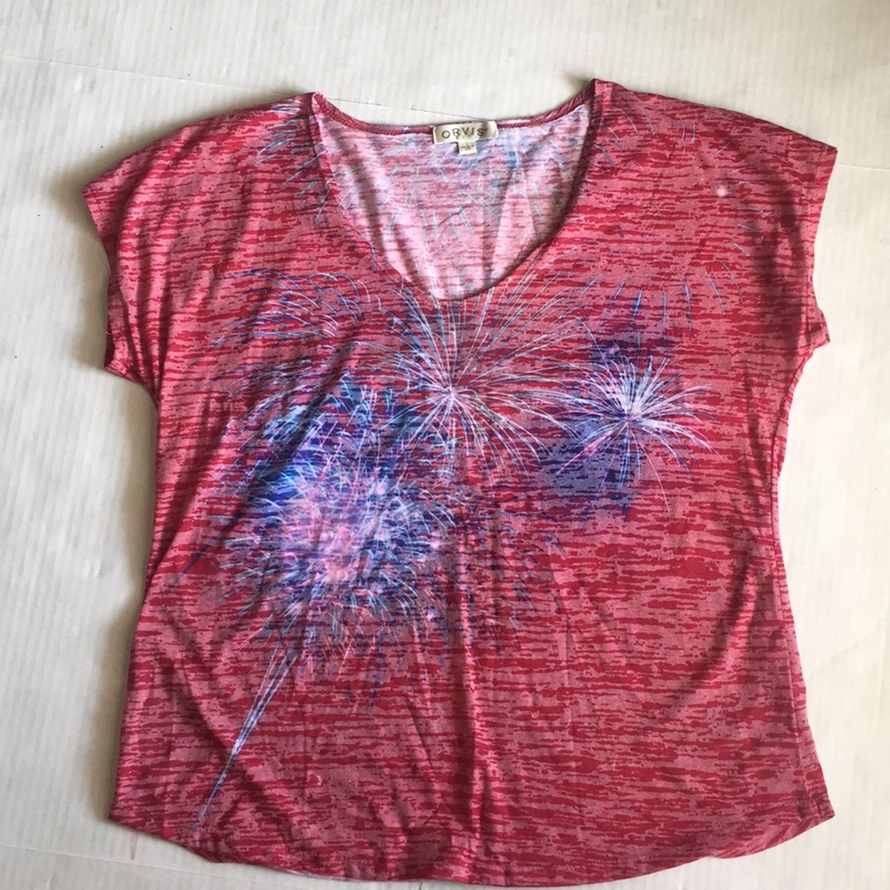 Orvis firework short sleeve T-shirt
